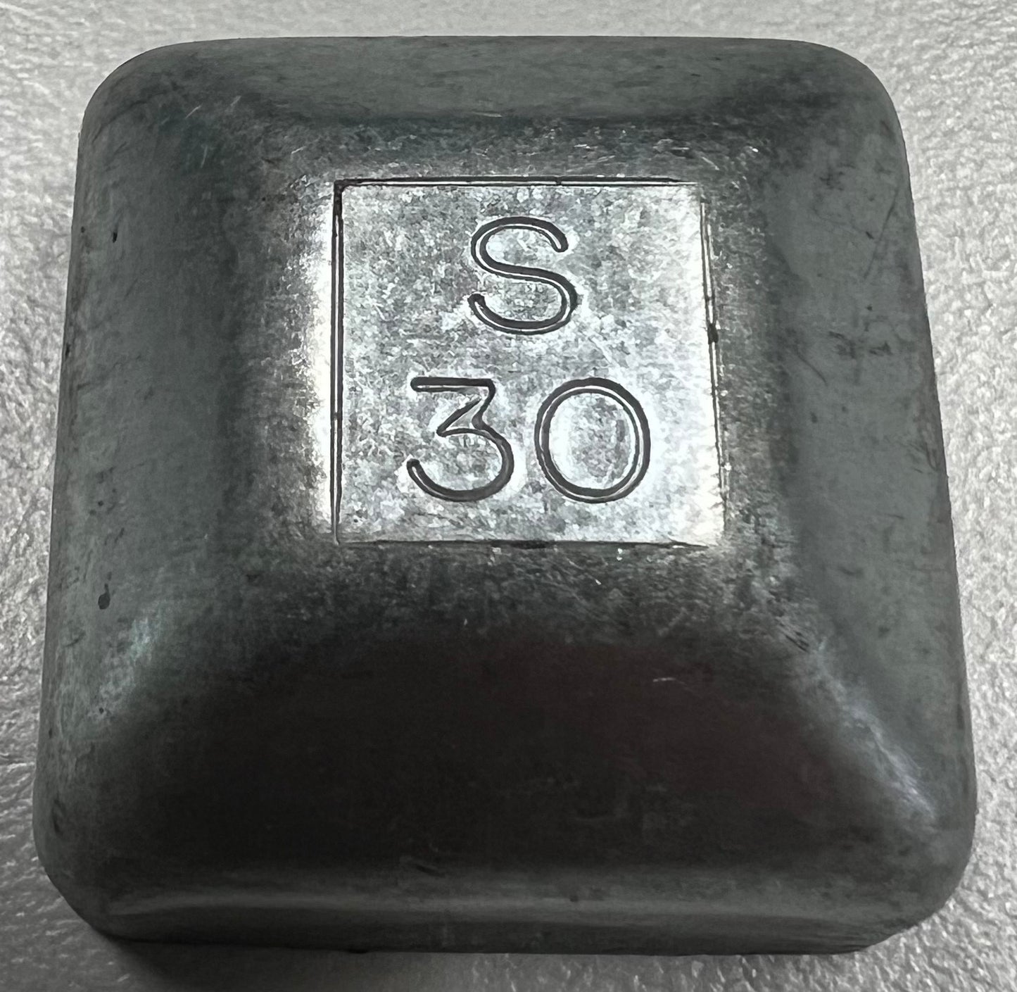 Square Galvanized Caps