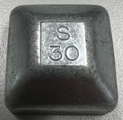 Square Galvanized Caps