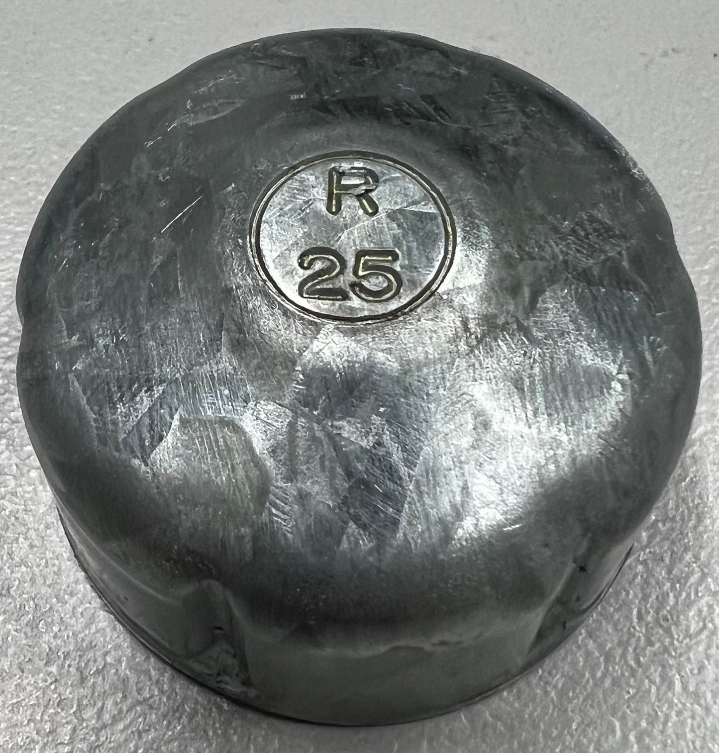 Round Galvanised Cap