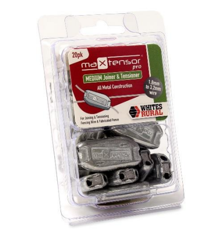 Max Tensioner pro fence wire joiner and tensioner, medium, pack of 20
