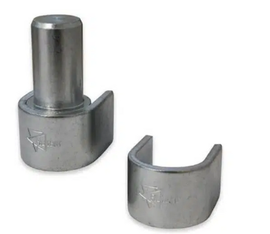 25 NB Weld-on U Type Saddle & Pin FG10