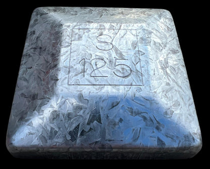 Square Galvanized Caps