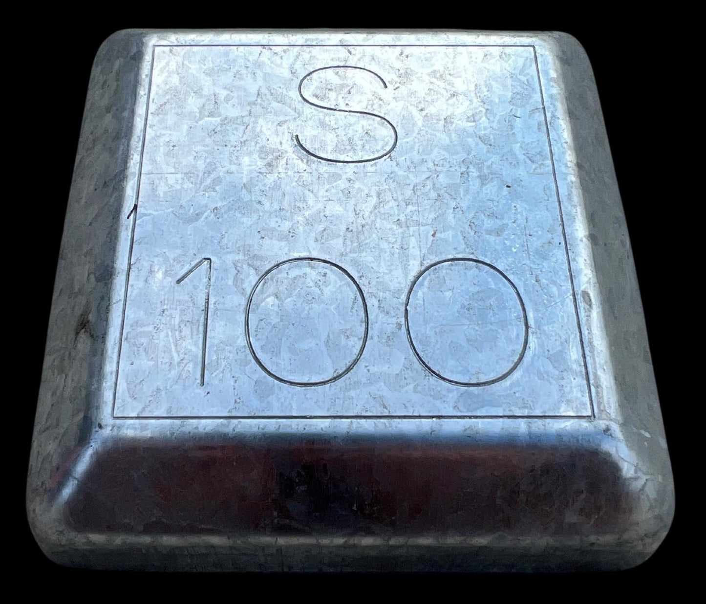Square Galvanized Caps